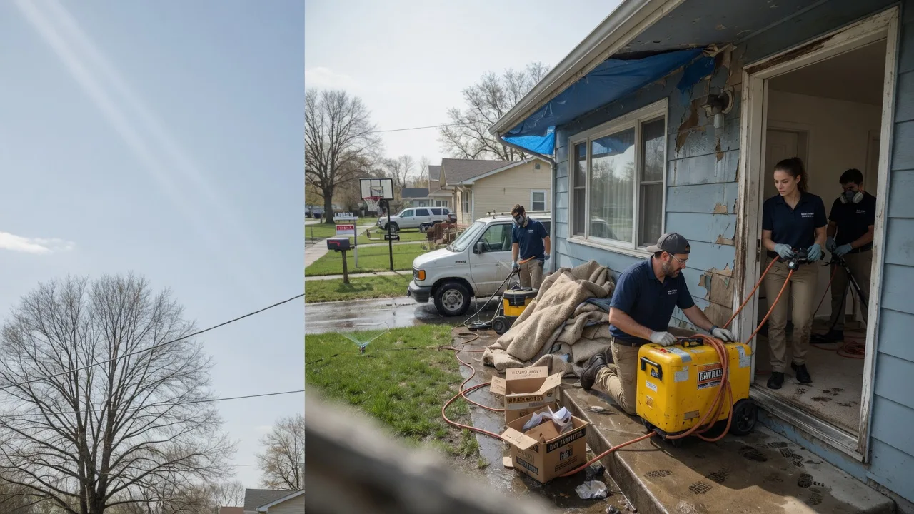 Basement Flood Cleanup in Bickmore, WV near me